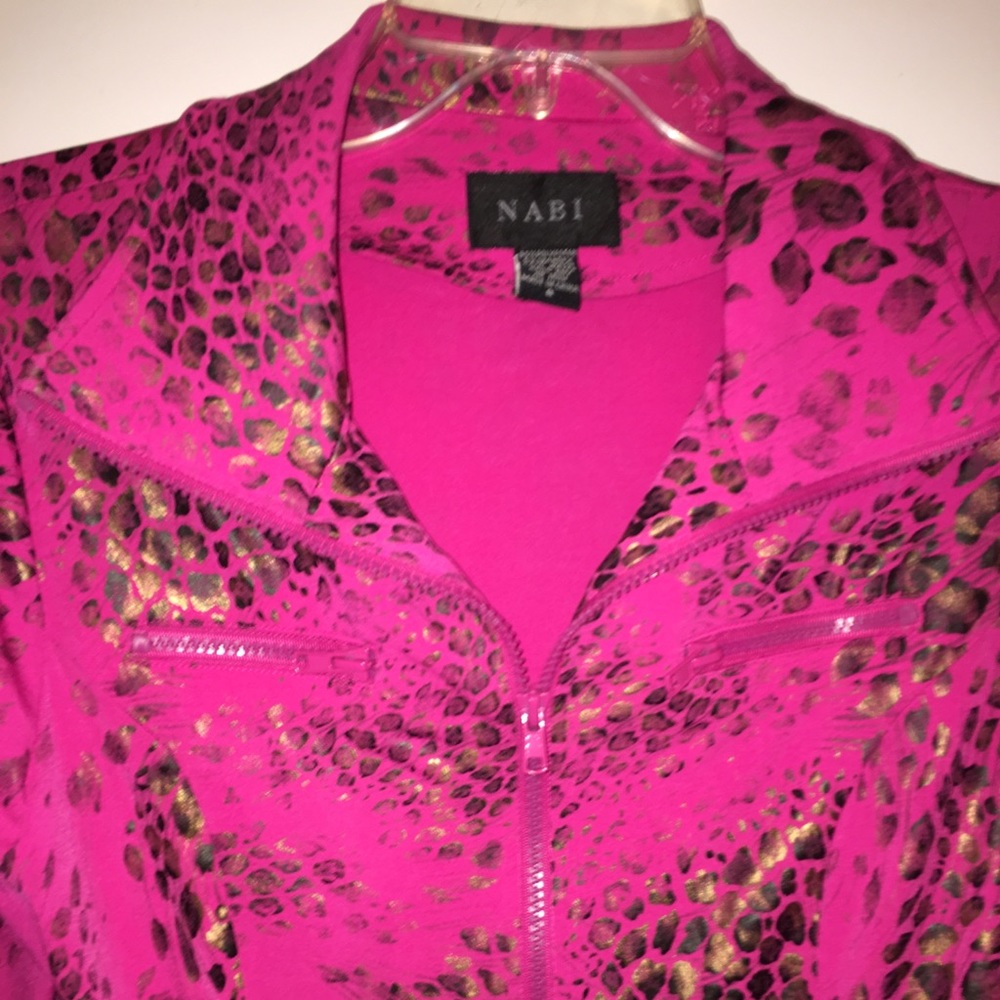 Nabi Gorgeous Jacket With Zipper Front With Pocke… - image 6